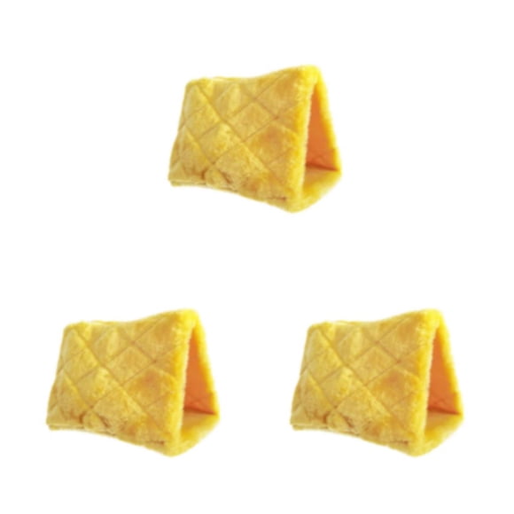 Billuyoard Jaula para pájaros de tela para loros y canarios Jaula duradera y universal para pájaros y periquitos amarillo S (17x16x12cm) Type1 NO1