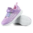 thumbnail image 3 of Kids Sneakers Girls Breathable Light Mesh Sport Shoes Running Shoes for Boys Black Purple Pink Little Kid/Big Kid, 3 of 10