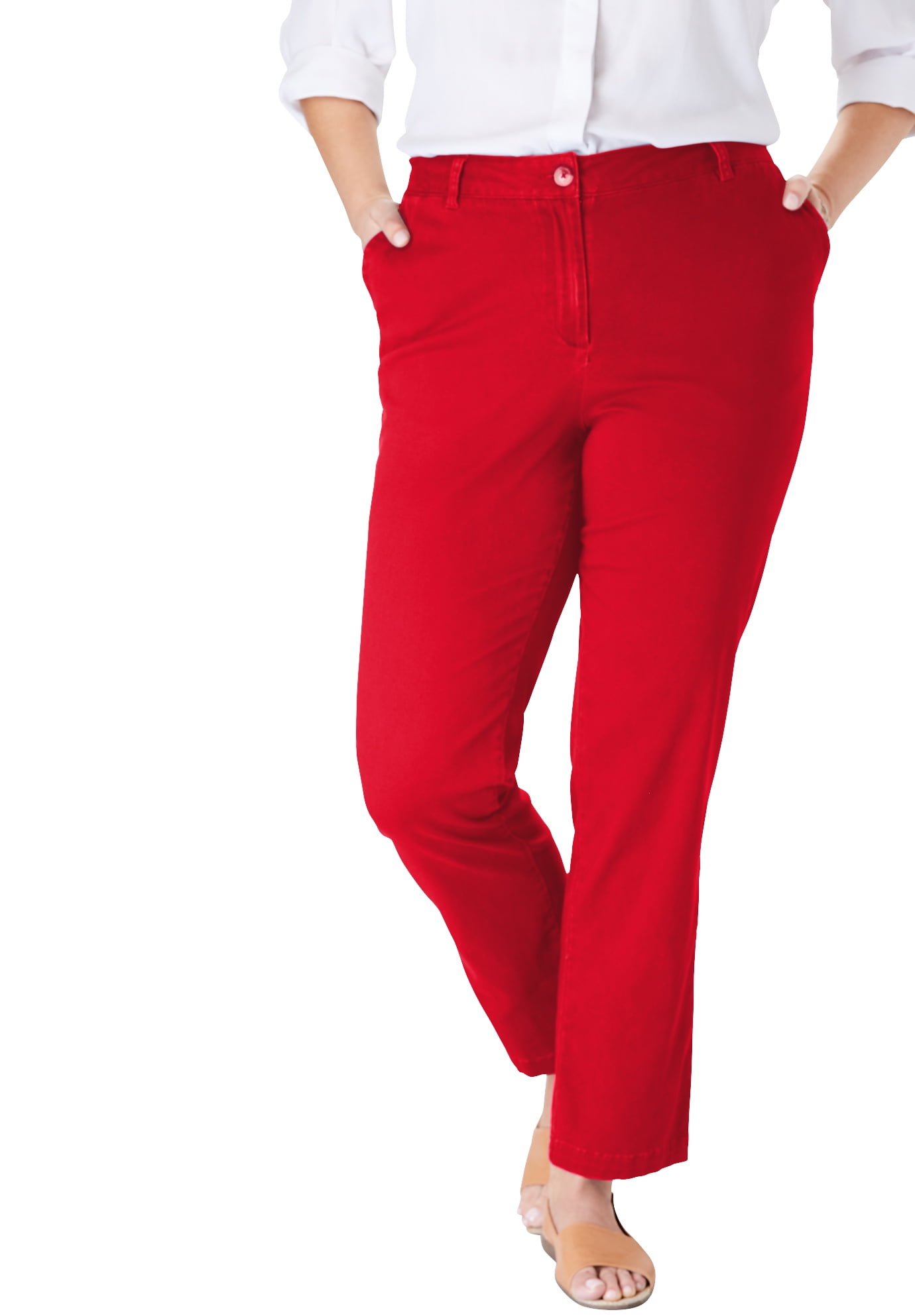 straight leg chino pants womens