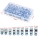thumbnail image 2 of – Paquete de 135 abrazaderas para manguera, galvanizadas, de 8 a 18 mm, 2 of 5