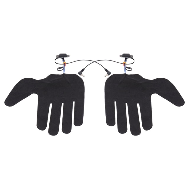 Gants Chauffants Électriques, Chauffe-Mains Portable Ultra Fin avec 3 Modes Réglables Plug And Play Gants Thermiques Réutilisables pour Sports d'Hiver, Escalade