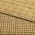 thumbnail image 5 of Levtex Home - Mills Waffle - King Quilt Set - Ochre Cotton Waffle - Quilt Size (106 x 92in.), Sham Size (36 x 20in.), 5 of 7
