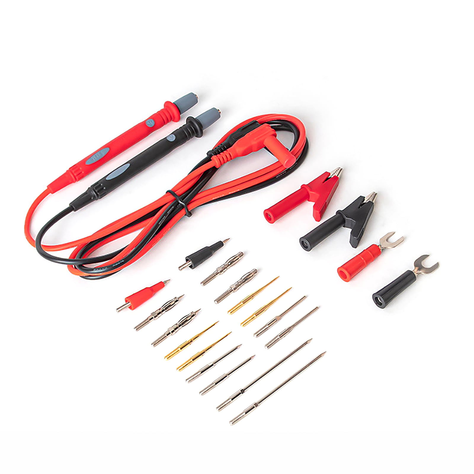 Set Multimeter Test Leads Black/red Probe Electrical Kit Parts Durable 