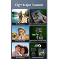 thumbnail image 2 of MUOXUEQN 4K120FPS Three-Axis Gimbal Stabilized Action Camera, Pocket Handheld Vlog Camera, Fast Autofocus Face & Object Tracking, 2 of 7