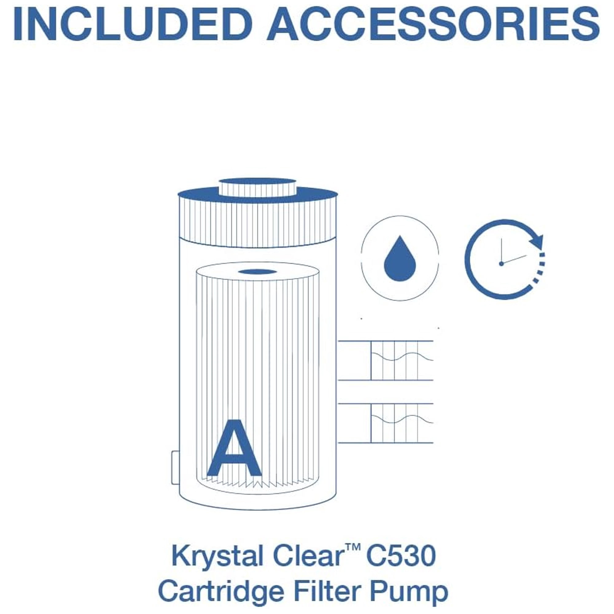 Ensemble piscine à cadre métallique Intex de 12 pieds x 30 pouces