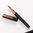 thumbnail image 4 of Pineider Psycho Black with Rose Gold Trim Fountain Pen, 4 of 8