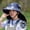 Black, variant on CSSAD Outdoor Wide Brim Sun Hat with Solar Fan, Summer Big Brimmed Shawl Fisherman's Hat for Childen, Sun Bucket Hat for Men Women UPF 50 Bucket Fishing & Beach Hat with Fan, Black