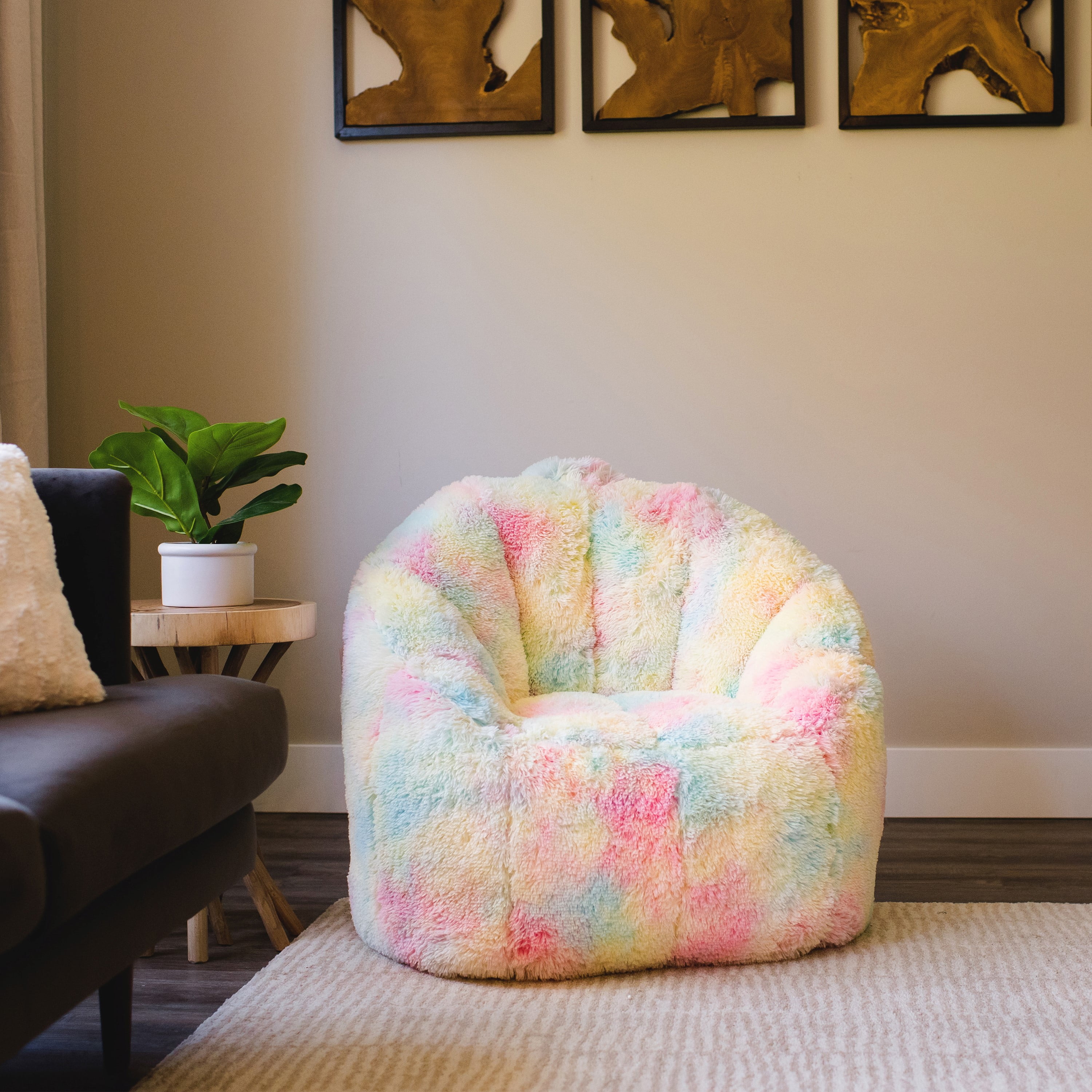 Indigo Safari Kids Cotton Foam Chair - ShopStyle