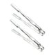 thumbnail image 1 of 2 Pcs Mini Foods Sawtooth Kitchen Ice Cube Pliers Stainless Steel Ice Tongs Ebt Foods Grilling Tongs, 1 of 1