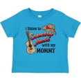 thumbnail image 3 of Inktastic I Listen to Country Music with My Mommy with Guitar and Hat Boys or Girls Baby T-Shirt, 3 of 5