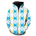thumbnail image 1 of Sudadera con capucha y cremallera para hombre, estilo étnico exótico retro, divertida, moda primaveral, estampado 3D, gran oferta 2024, ropa de calle, tops Harajuku de manga larga, 1 of 6