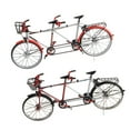 thumbnail image 1 of 2 Piezas 1:10 Diecast Racing Tandem Bike Modelo De De Juguete Colección, 1 of 9