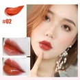 thumbnail image 2 of Lápiz labial líquido mate de larga duración, resistente al agua y con brillo labial. Maquillaje de belleza y cosméticos. granate, 2 of 8
