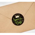 thumbnail image 2 of Darling Souvenir 45 Pcs Round DIY Peony Floral Personalized Save The Date Stickers Gift-1.6 Inches, 2 of 2
