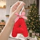 thumbnail image 4 of Adornos colgantes, colgante, colgante decorativo, llavero, 26 letras, decoración para árbol de Navidad, colgante personalizado, bricolaje, decoración navideña, decoración colgante para árbol de Navida, 4 of 5