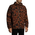 thumbnail image 2 of Pretty Green Brindle Hooded Jacket, Brown, 2 of 8