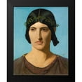 thumbnail image 2 of Gerome, Jean-Leon 20x24 Black Modern Framed Museum Art Print Titled - Head of an Italian Woman, 2 of 5