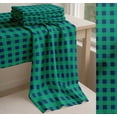 thumbnail image 6 of Soimoi Green Cotton Cambric Fabric Check & Dots Print Sewing Fabric Yard 58 Inch Wide, 6 of 7