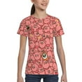 thumbnail image 6 of Kirby Boys Girls T Shirt Kids Short Sleeve Crewneck 3d Printed Graphic Shirts For Kids Youth X-Small, 6 of 7