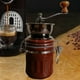 thumbnail image 3 of Molinillo de café manual con mango de grosor ajustable, fresa cónica, prensa marrón, 3 of 9