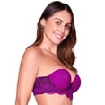 thumbnail image 2 of Bra strapless Push Up Ilusión 7369 fucsia 32B, 2 of 3
