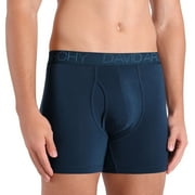 DAVID ARCHY Adult Mens Underwear Breathable Bamboo Rayon Trunks 4 Pack Multi Colors,Sizes S-2XL