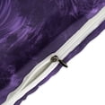 thumbnail image 4 of 3 Pcs Soft Bedding Set, Includes 1 Duvet Cover with Zipper And 2 Pillow,Shams Purple Wolf King(102"×90"), 4 of 8
