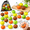 Harvest-100, variant on 36 Fall Pumpkin Balls Party Favor Harvest