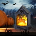 thumbnail image 6 of Hvmvliv Halloween Lantern Halloween Decor Lantern,Portable LED Candle Lantern,Simulation Lantern Flashing for Outdoor Indoor Halloween Decor Party Garden Supplies(2.04x3.7x5.94in), 6 of 6