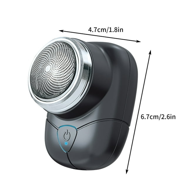 Birdeem Rasoir Électrique Mini Tête Unique Rasoir Portable Charge Usb Cadeau de Voyage en Voiture