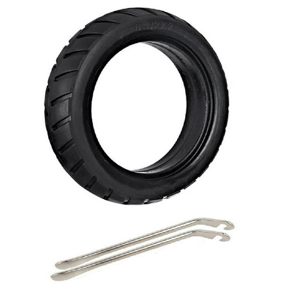 8.5 Inch Front/Rear Scooter Tire Wheel Solid Replacement Tyre 8 1/2X2 for M365 Electric Scooter Skateboard