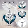 thumbnail image 3 of RN Caduceus Necklace for Nurse 925 Sterling Silver Registered Nurse Pendant Necklace Medical Caduceus Jewelry Nurse's Day Graduation Gifts for Women Doctor, 3 of 6