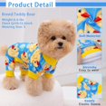 thumbnail image 2 of Pijama XPUDAC para perros grandes, ropa navideña, 4 piezas, 2 of 8