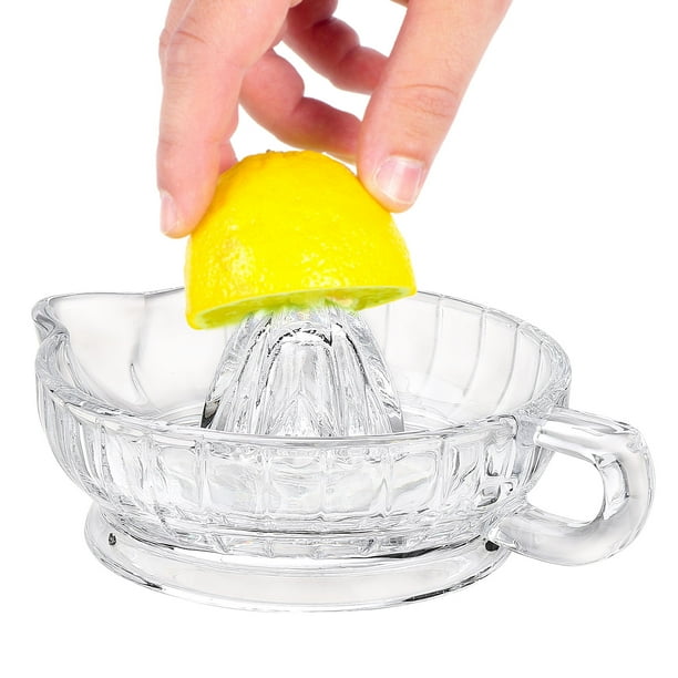 Exprimidor de Jugo de Limón de Vidrio Exprimidor de Limón Exprimidor de Mano de Fruta Exprimidor de Mano con ANGGREK Otros