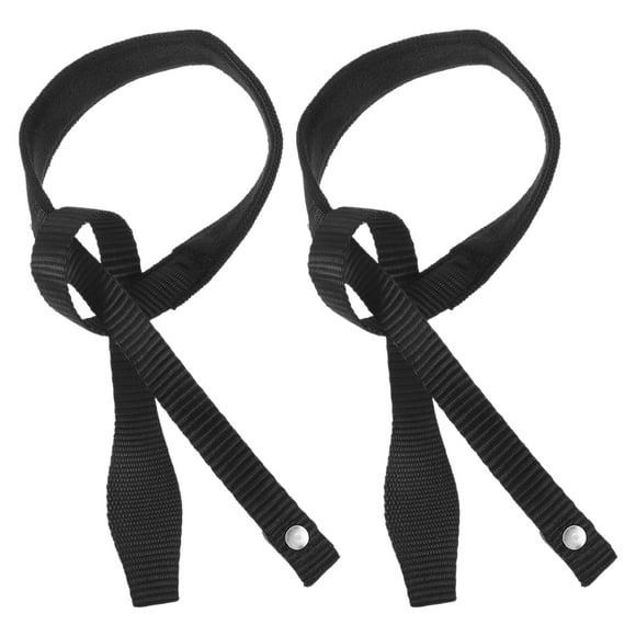 Miangastore 2 Pcs Sangle de Poignet pour Perche de Ski Ajustable Prise Sécurisée et Stabilité Bracelet pour Ski Randonnée Randonnée et Bâtons de Marche