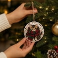 thumbnail image 5 of Christmas DIY Diamond Art Hanging Ornaments, 6-Piece Christmas Craft Kit with Sparkling Tree Pendants for Holiday Home Decor and Handmade Gifts, 5 of 7