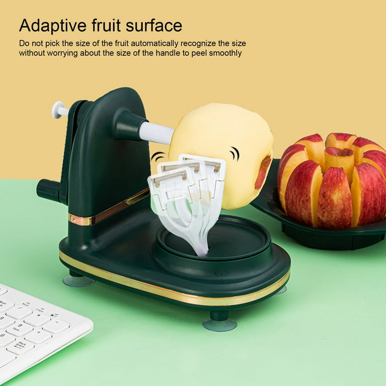Stainless steel apple peeler on sale corer slicer