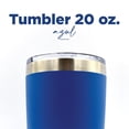thumbnail image 4 of Vaso Térmico NORDAY 20oz 600ml Azul, 4 of 5