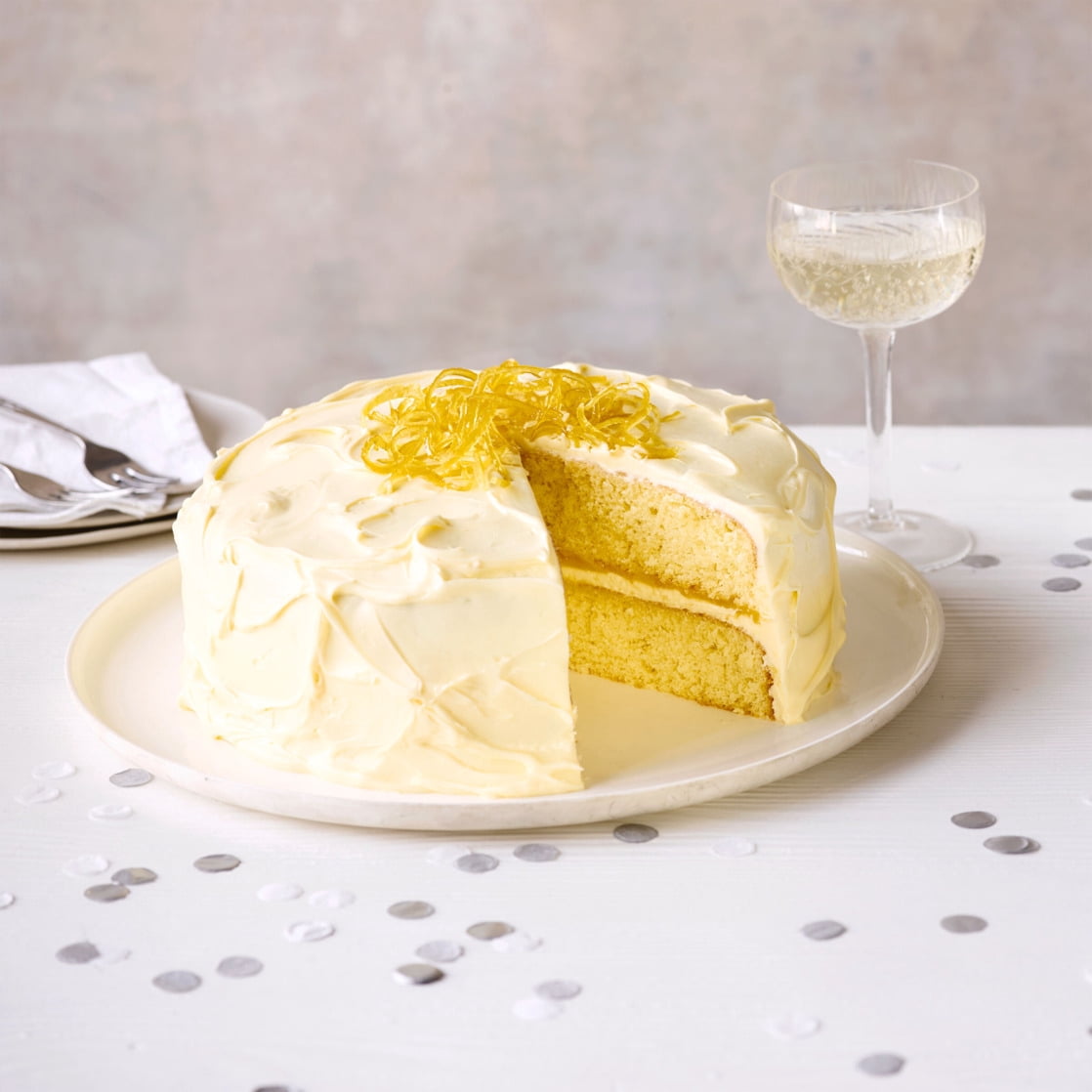 (12 pack) Betty Crocker Delights Super Moist Lemon Cake Mix, 13.25 oz