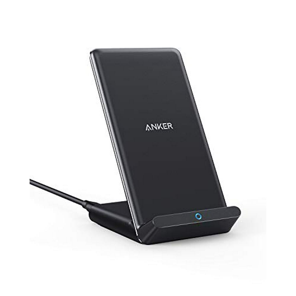 Anker Wireless Charger, 10W Max PowerWave Stand Upgraded, QiCertified