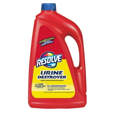 Resolve Carpet Concentrate for Steam Urine Destroyer, Carpet Cleaner Solution, Carpet Cleaner, Pet Stain and Odor Remover, 60 Fl Oz C31