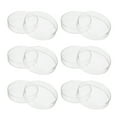 thumbnail image 1 of Uxcell 90mm/3.54inch Platos de Petri de Vidrio de Borosilicato Alto con Tapas, 6Pcs Platos de Petri para Experimento Científico de Laboratorio, Transparente, 1 of 5