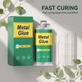 thumbnail image 6 of Metal Glue - Heavy Duty Metal Glue & Steel Epoxy,High Strength Waterproof Epoxy Adhesive for Metals, Plastic, Ceramic, Wood, Glass, Strong Adhesive Repair for Automotive, Plumbing, DIY & Construction, 6 of 10