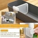 thumbnail image 2 of Refrigerator partitions, 40 pcs refrigerator side door storage compartments, transparent plastic dividers for kitchen, refrigerator and household item, 2 of 5