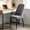 Gray, variant on Stretch Geometric Embossed Chair Cover, Removable Washable Slipcover for Dining & Office Chairs