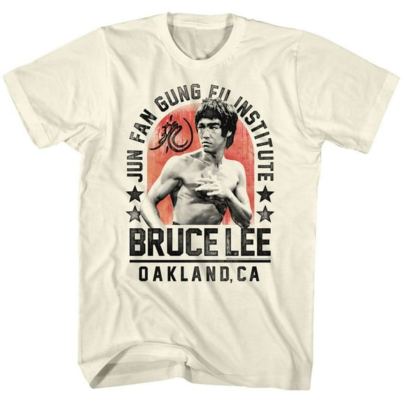 Bruce Lee Junfangungfu Natural Adult T-Shirt 4Xl