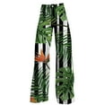 thumbnail image 4 of BKQCNKM Wide Leg Jeans Woman, High Waisted Jeans for Women, Floral Jeans, Baggy Jean Summer Wide Leg Vintage Pant Y2k Denim Pant, Colored Jeans for Women, Green 2 XL, 4 of 4