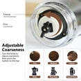thumbnail image 3 of MINKUROW Electric Burr Coffee Grinder,Portable Single Serve Coffee Maker with Insulated Travel Mug,Small Coffee Bean Grinder with Multi Grind Setting and Filter for Travel/Camping/Espresso/Pour Over, 3 of 7