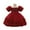 Deep Red, variant on Toddler Girl Flower Dress Puffy Sleeve Party Gown Elegant Tulle Ruffle Birthday Outfit for Special Occasions Wedding Pageant