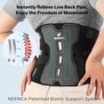 thumbnail image 5 of NEENCA Back Brace for Lower Back Pain Relief with Bionic Support System, Adjustable Lumbar Support Belt for Men & Women with Lumbar Pad-XL, 5 of 9